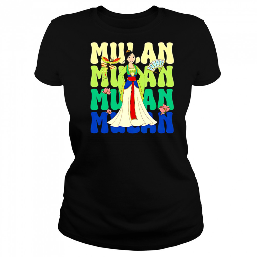 Mulan repeat cartoon cute shirt Women's T-shirt