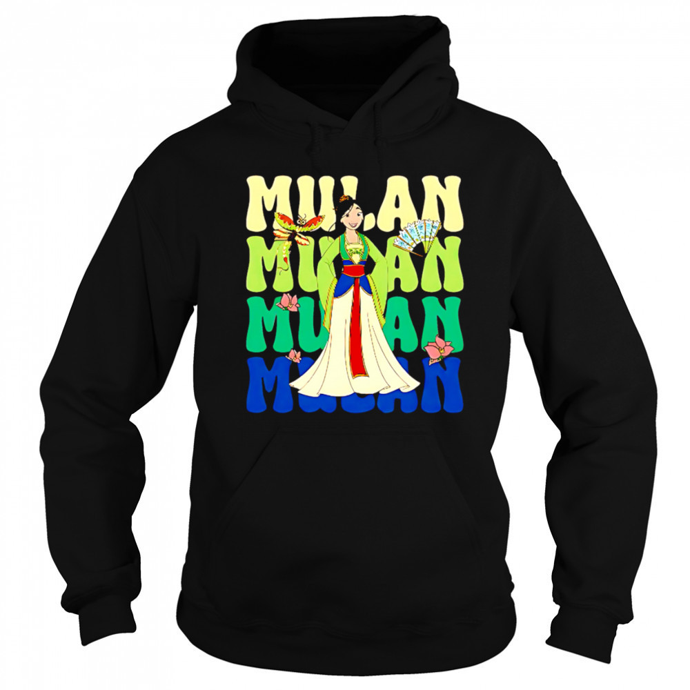 Mulan repeat cartoon cute shirt Hoodie