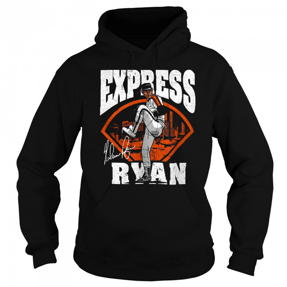 Nolan Ryan Houston Astros MLB baseball player express field shirt Hoodie