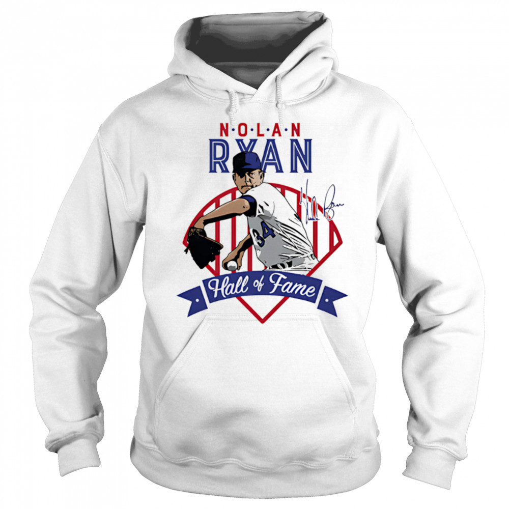 Nolan Ryan Texas Hall Of Fame signature shirt Hoodie