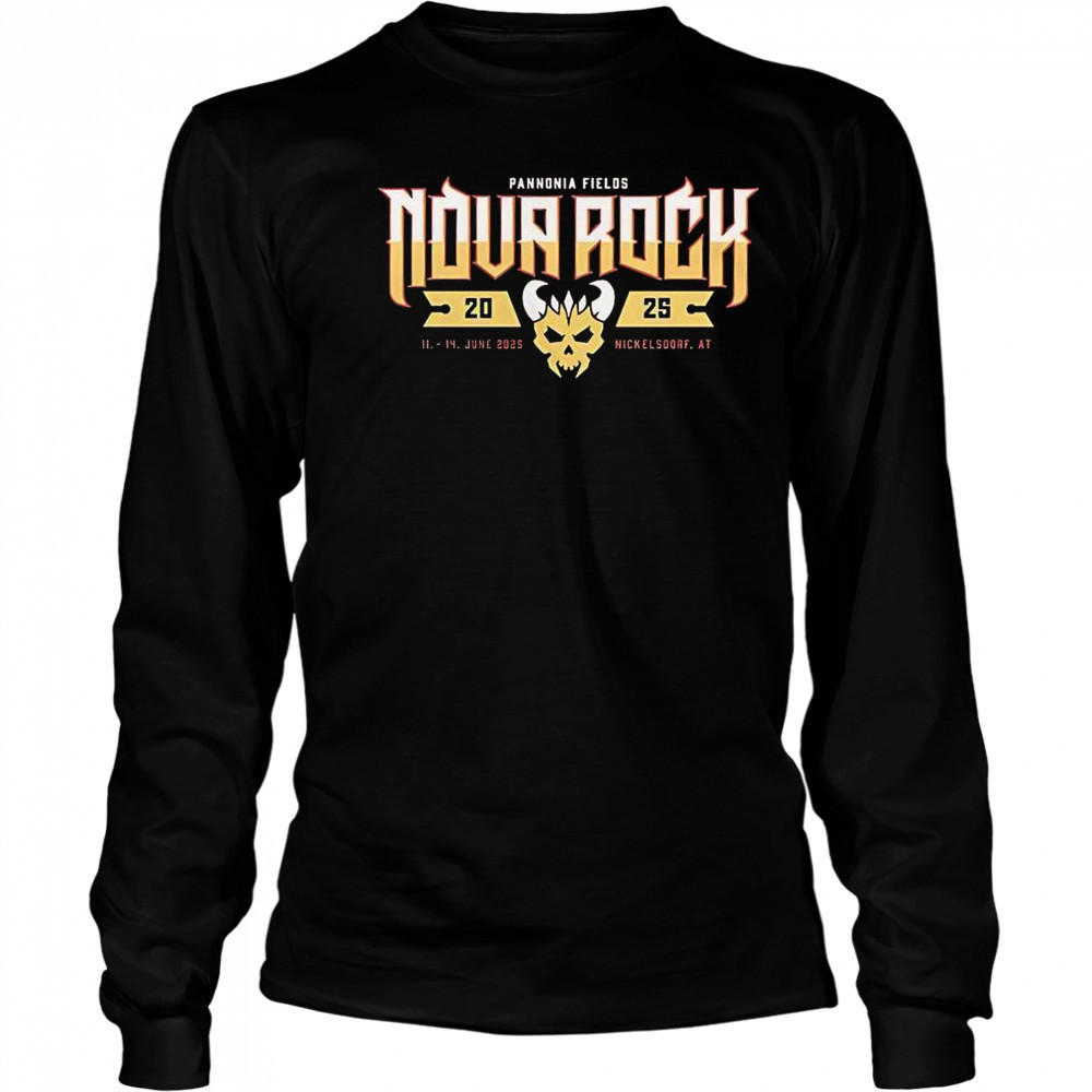 Nose Rock Pannonia Fields Nickelsdorf At Typo 2025 T-Shirt Long Sleeved
