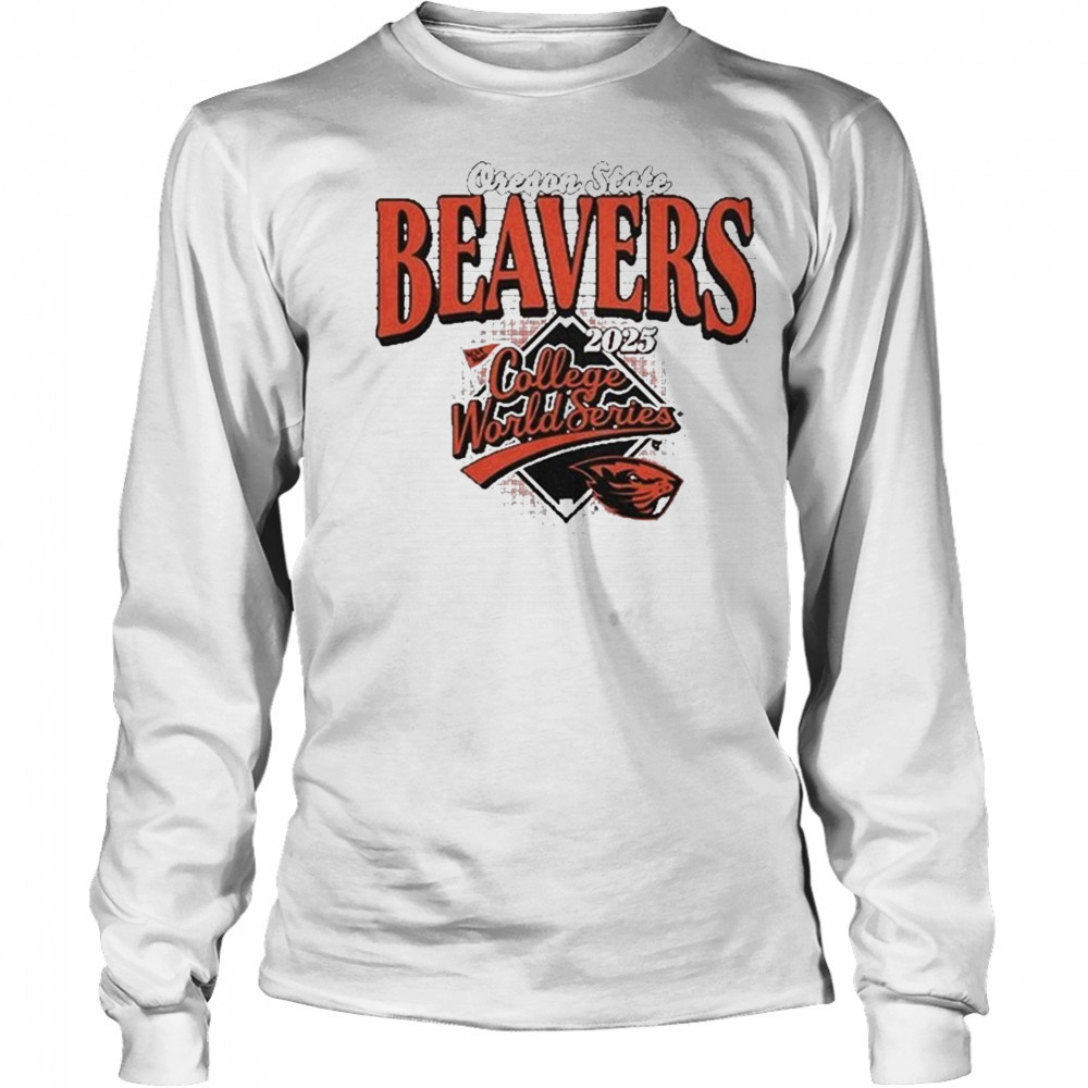 Oregon State Baseball 2025 CWS Shirt Long Sleeved