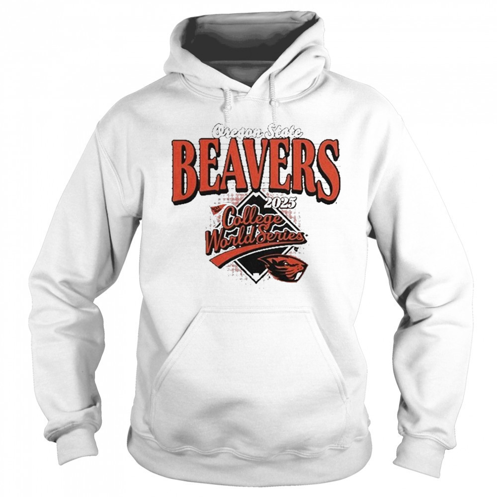 Oregon State Baseball 2025 CWS Shirt Hoodie