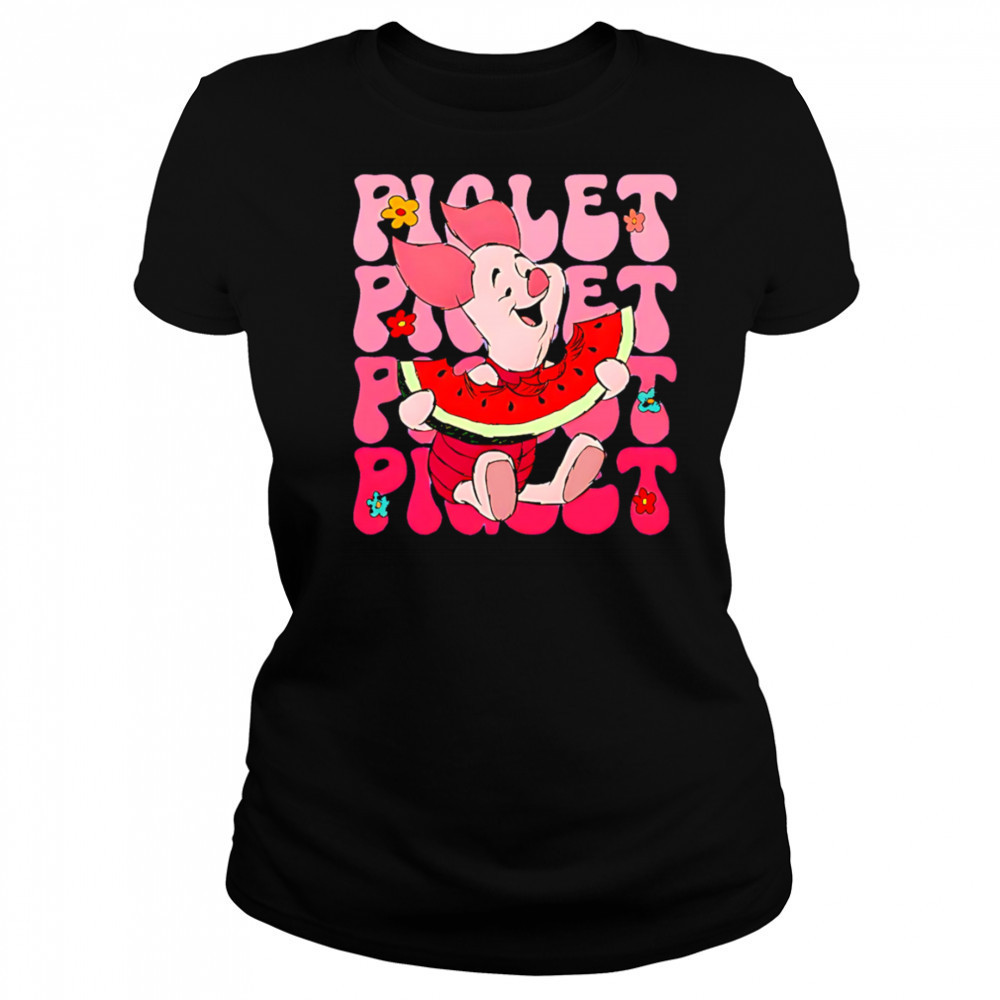 Piglet repeat cartoon cute shirt Women's T-shirt