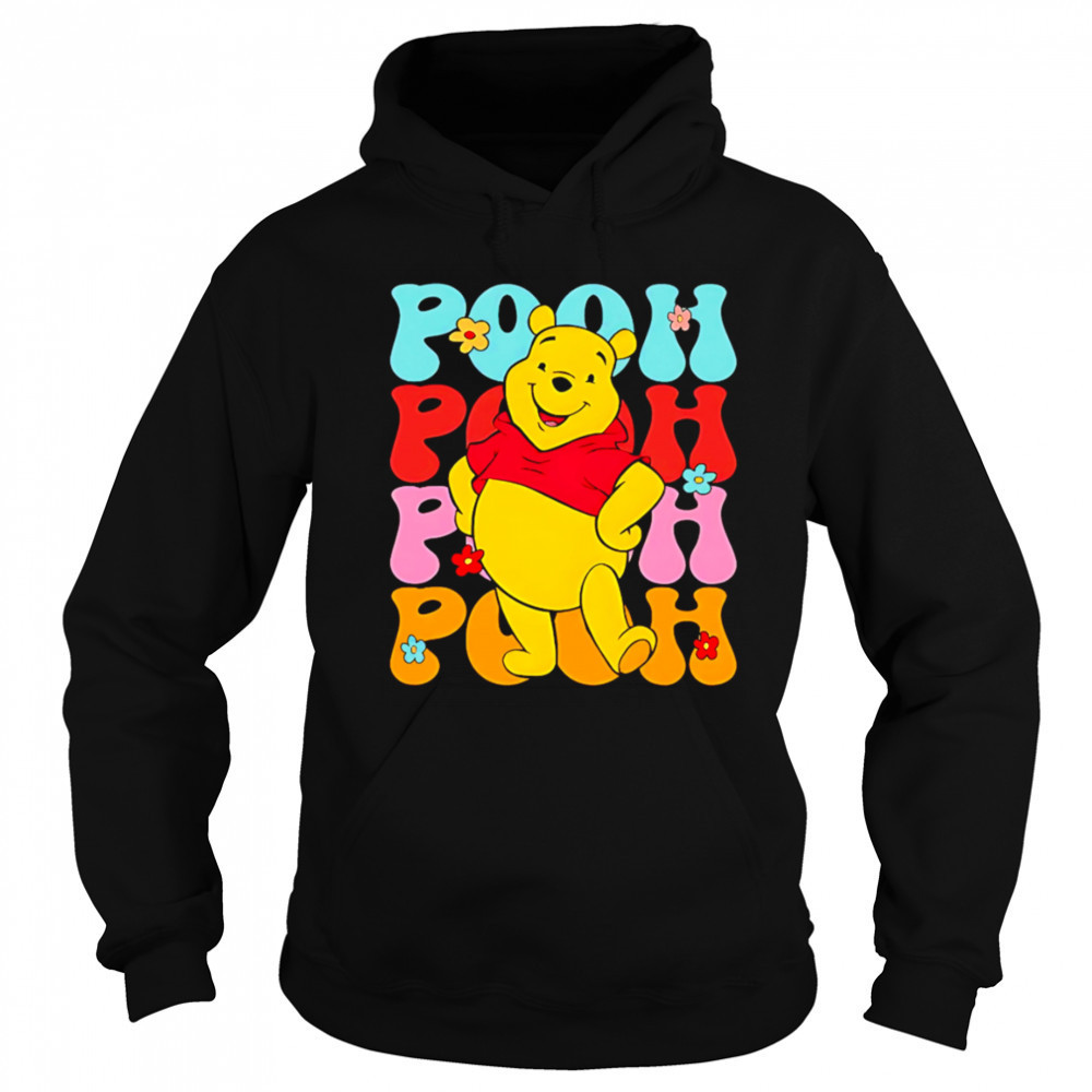 Pooh repeat cartoon cute shirt Hoodie