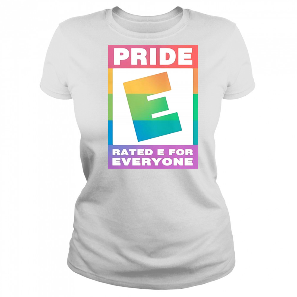 Pride Rated E For Everyone Logo T-Shirt Women's T-shirt