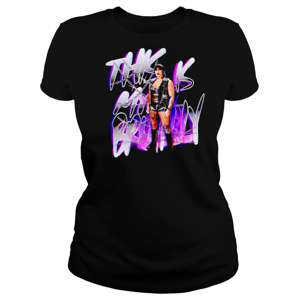 Rhea Ripley this is my Brutality shirt Women's T-shirt
