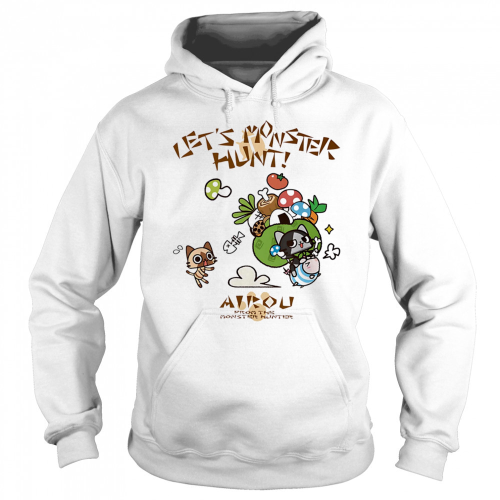 Airou From Monster Hunter shirt Hoodie