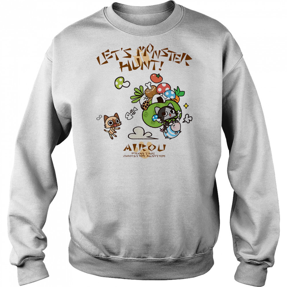 Airou From Monster Hunter shirt Sweatshirt
