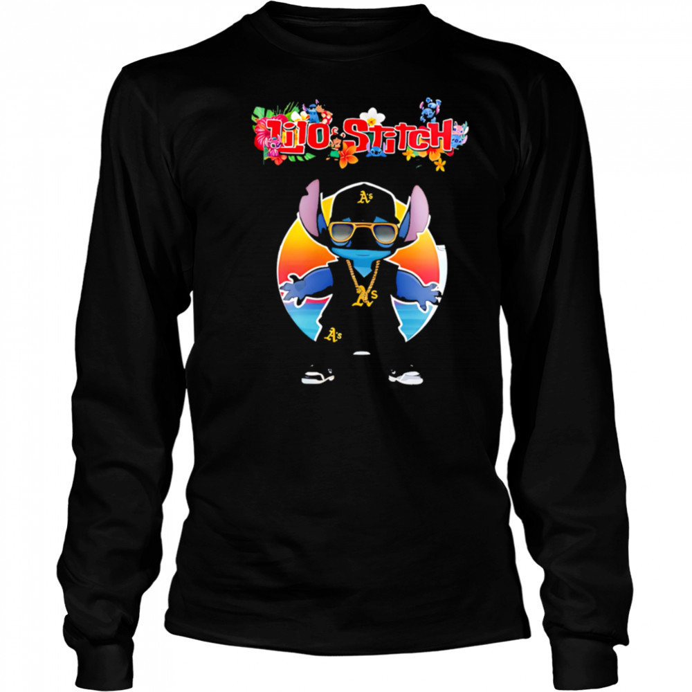 Athletics x Lilo and Stitch Baseball shirt Long Sleeved