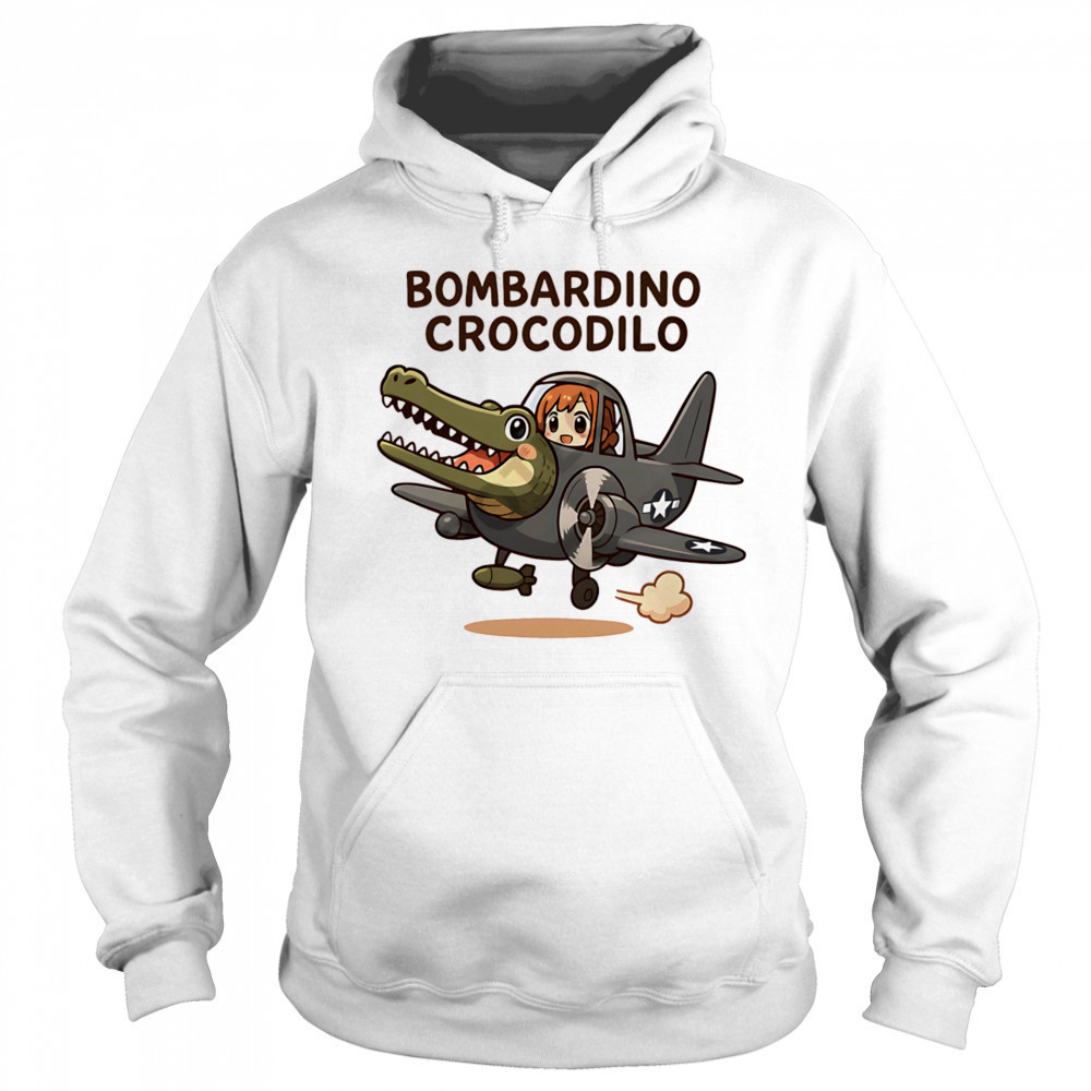 Bombardino Crocodilo shirt Hoodie