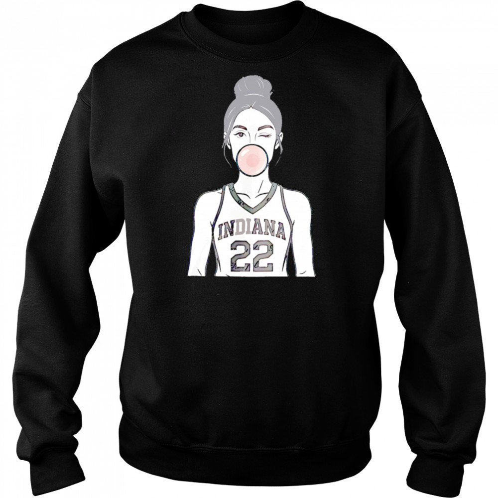 Caitlin Clark blow gum comic shirt Sweatshirt