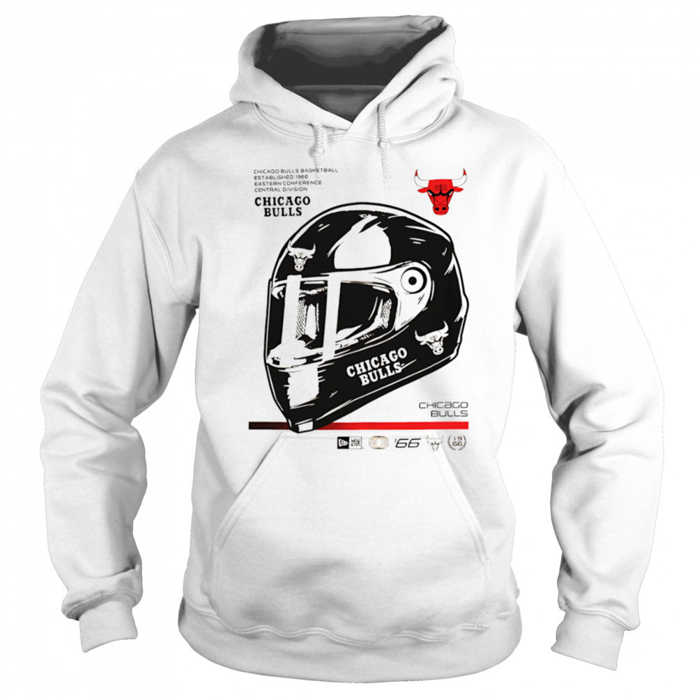 Chicago Bulls Racing Helmet vintage shirt Hoodie