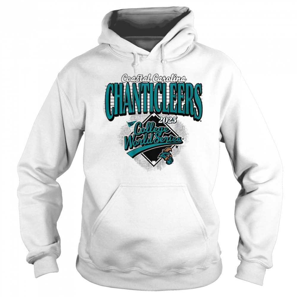 Coastal Carolina Baseball 2025 College World Series T-Shirt Hoodie