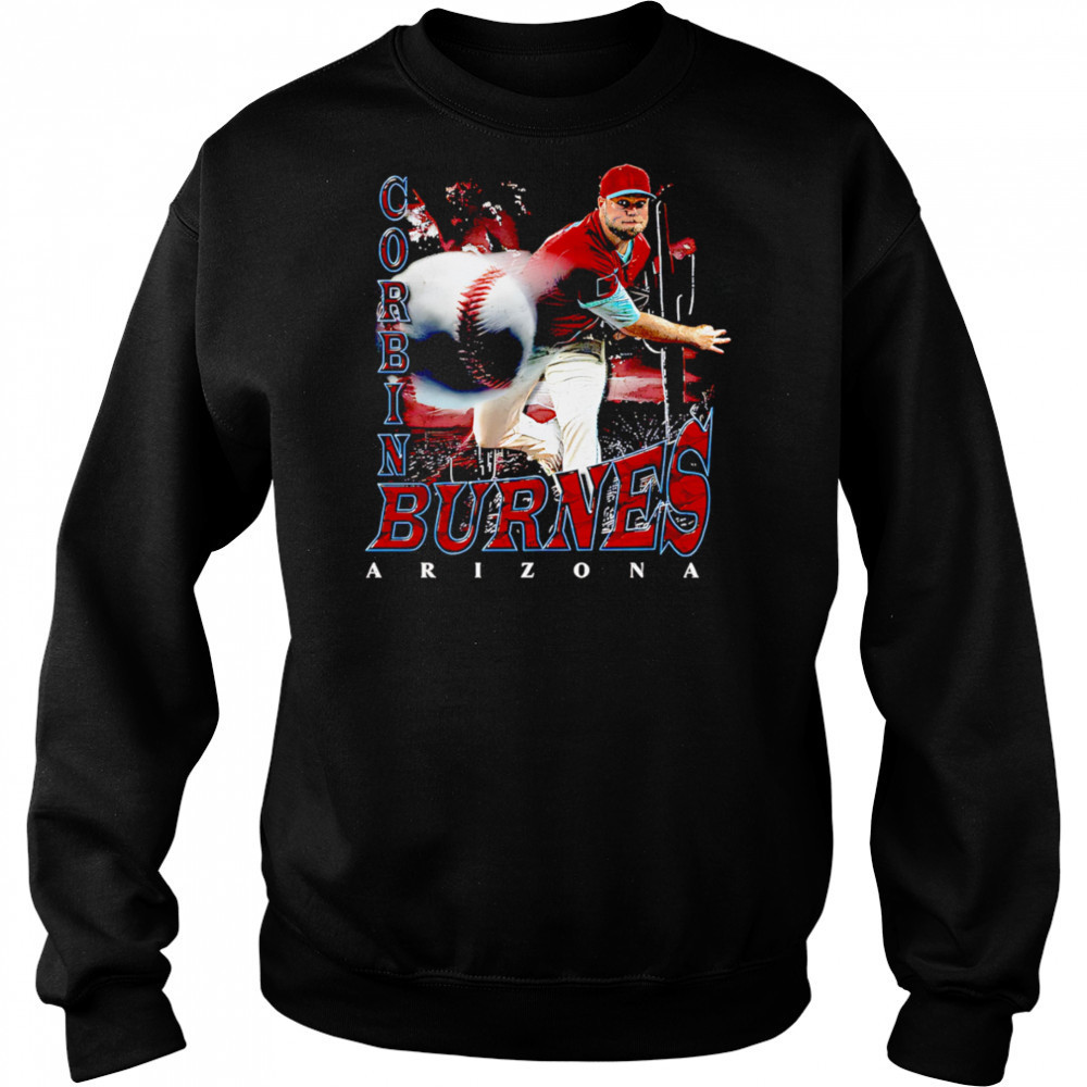 Corbin Burnes Arizona Grunge baseball shirt Sweatshirt