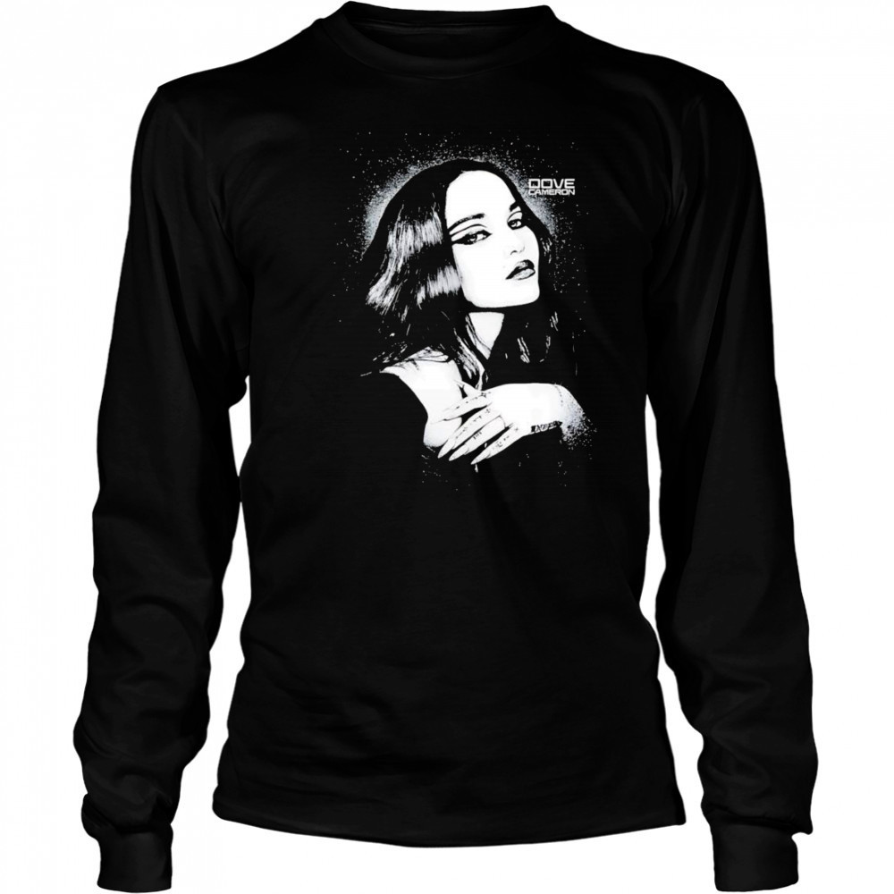 Dove Cameron black and white photo shirt Long Sleeved