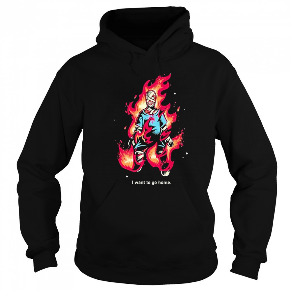 Fangamer I Want To Go Home shirt Hoodie