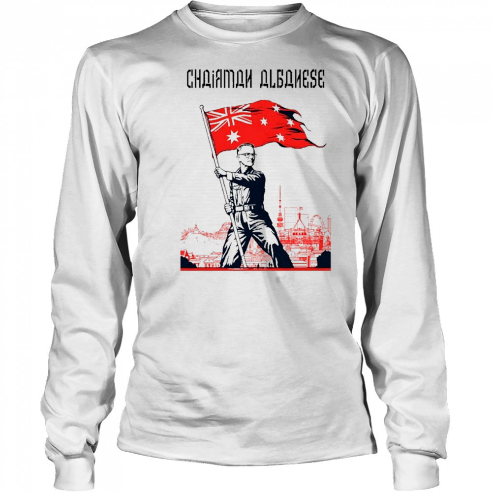 Friendlyjordies Chairman Albanese T-Shirt Long Sleeved