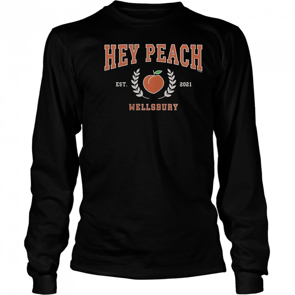 Ginny & Georgia Hey Peach Wellsbury Est 2011 T-Shirt Long Sleeved