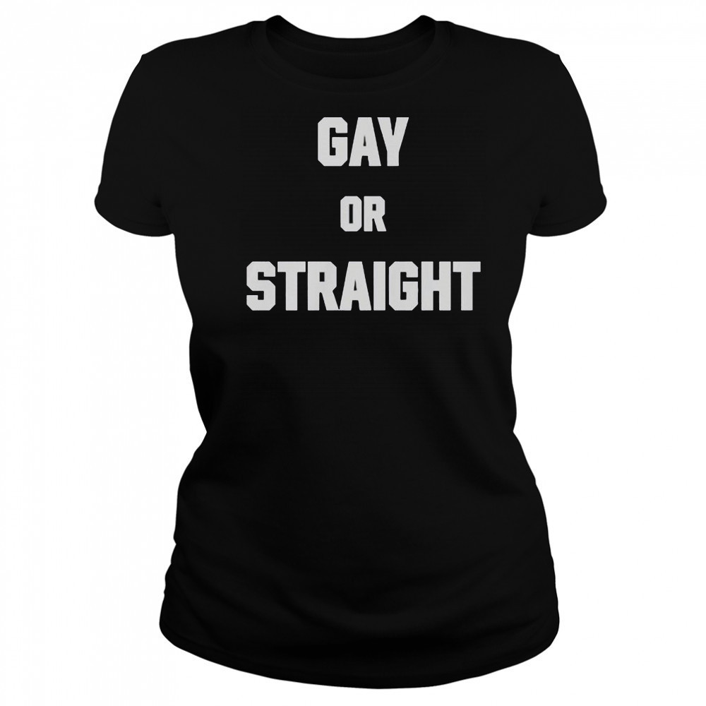 Hevenshe Gay Or Straight T-Shirt Women's T-shirt