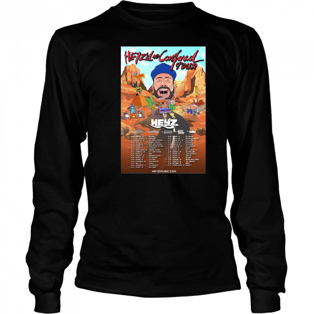 HEYZ TOUR 2025 POSTER T-Shirt Long Sleeved