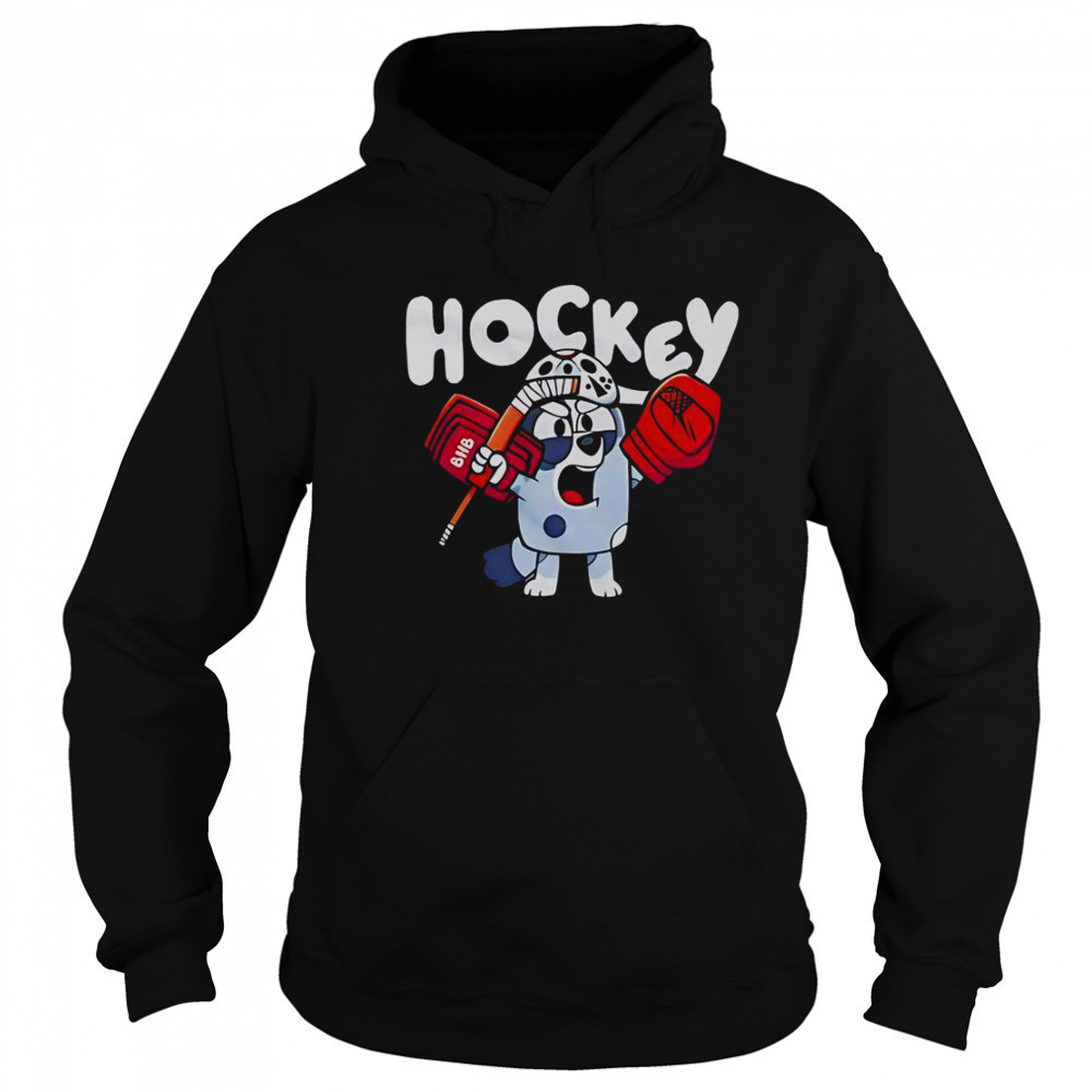 Hockey Bluey Cartoon T-Shirt Hoodie