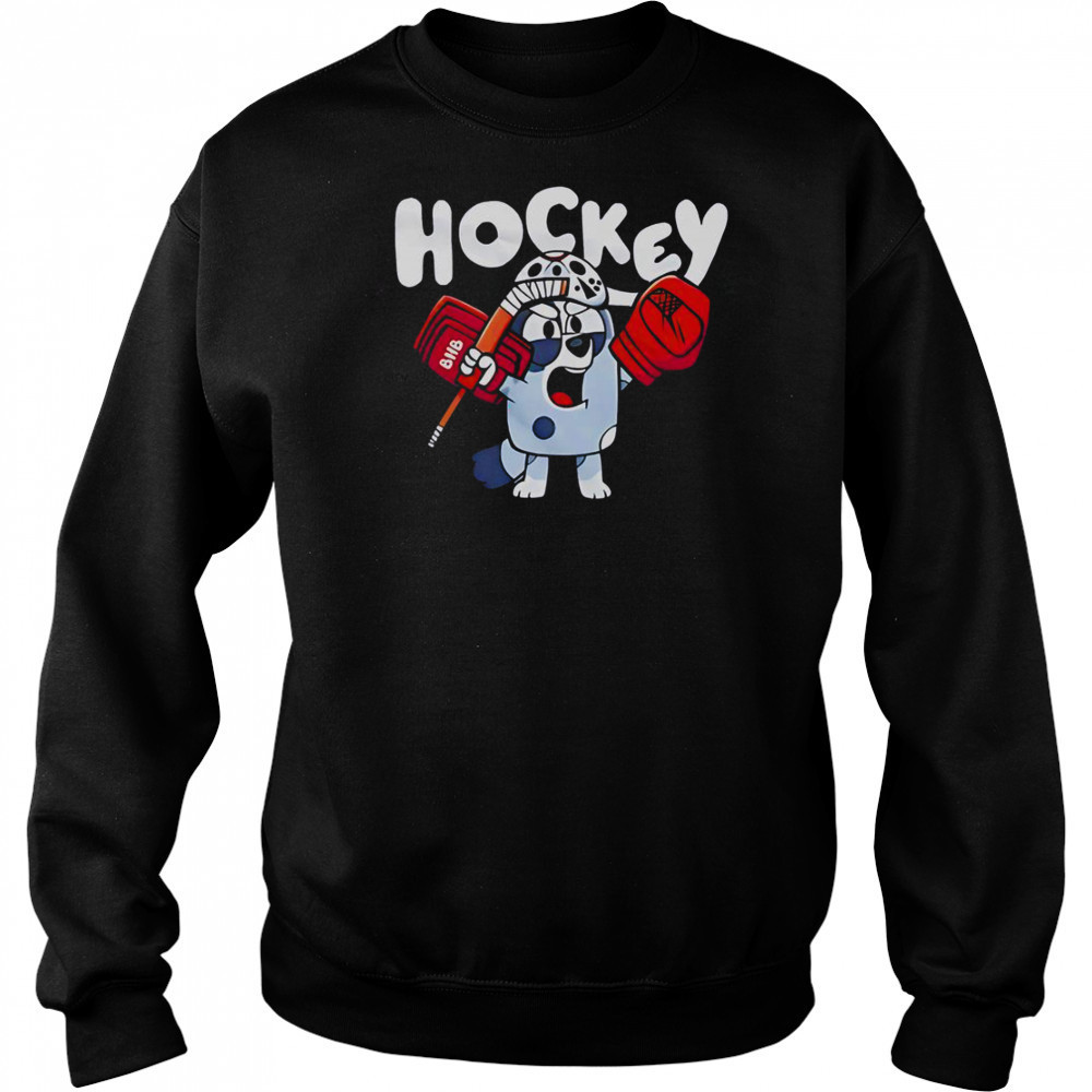Hockey Bluey Cartoon T-Shirt Sweatshirt