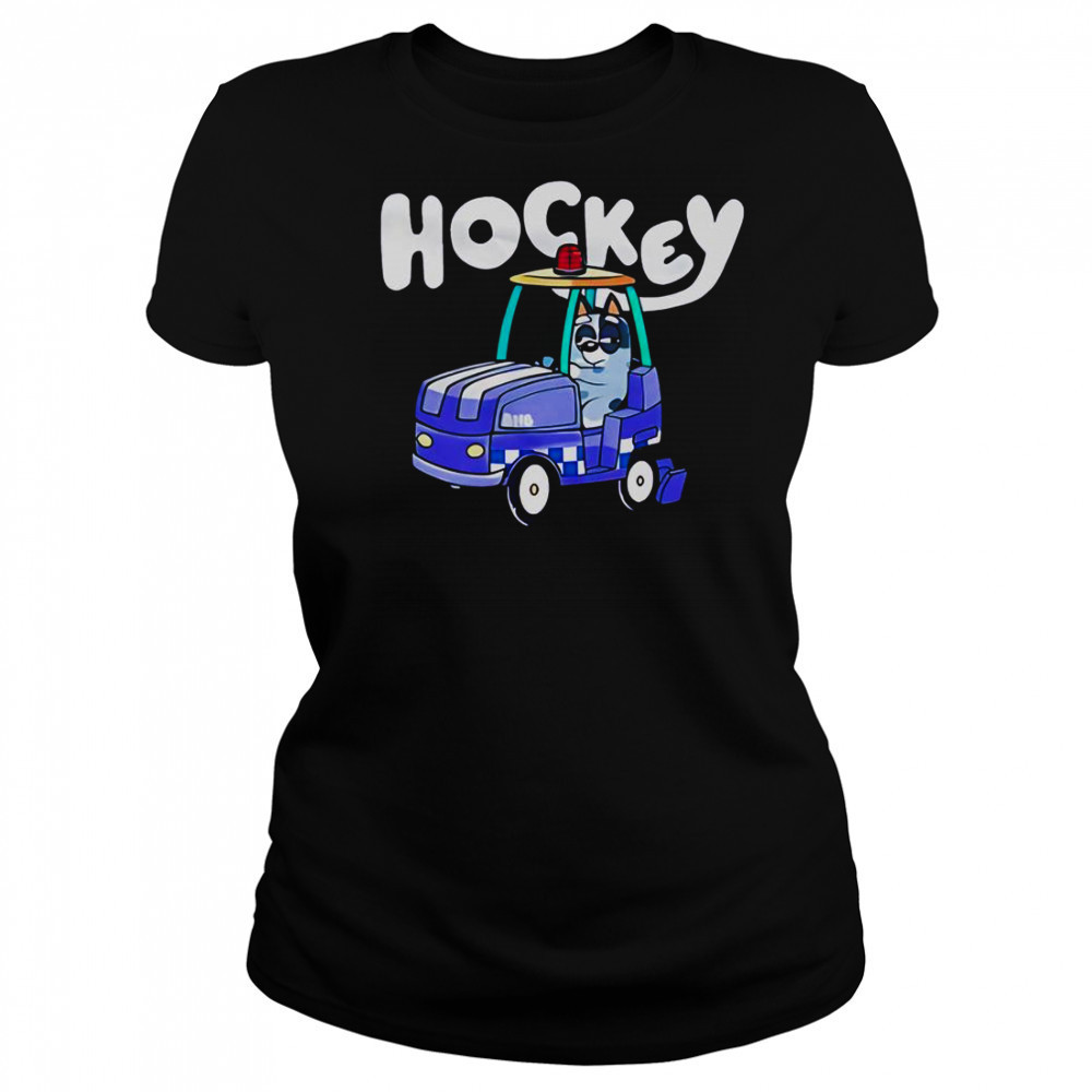 Hockey Bluey Go By Car T-Shirt Women's T-shirt