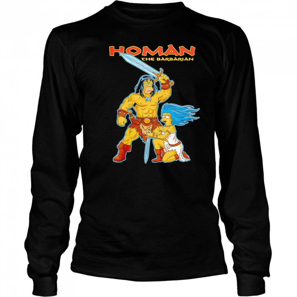 Homan the Barbarian shirt Long Sleeved