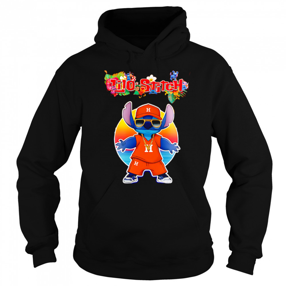 Houston Astros x Lilo and Stitch Baseball shirt Hoodie