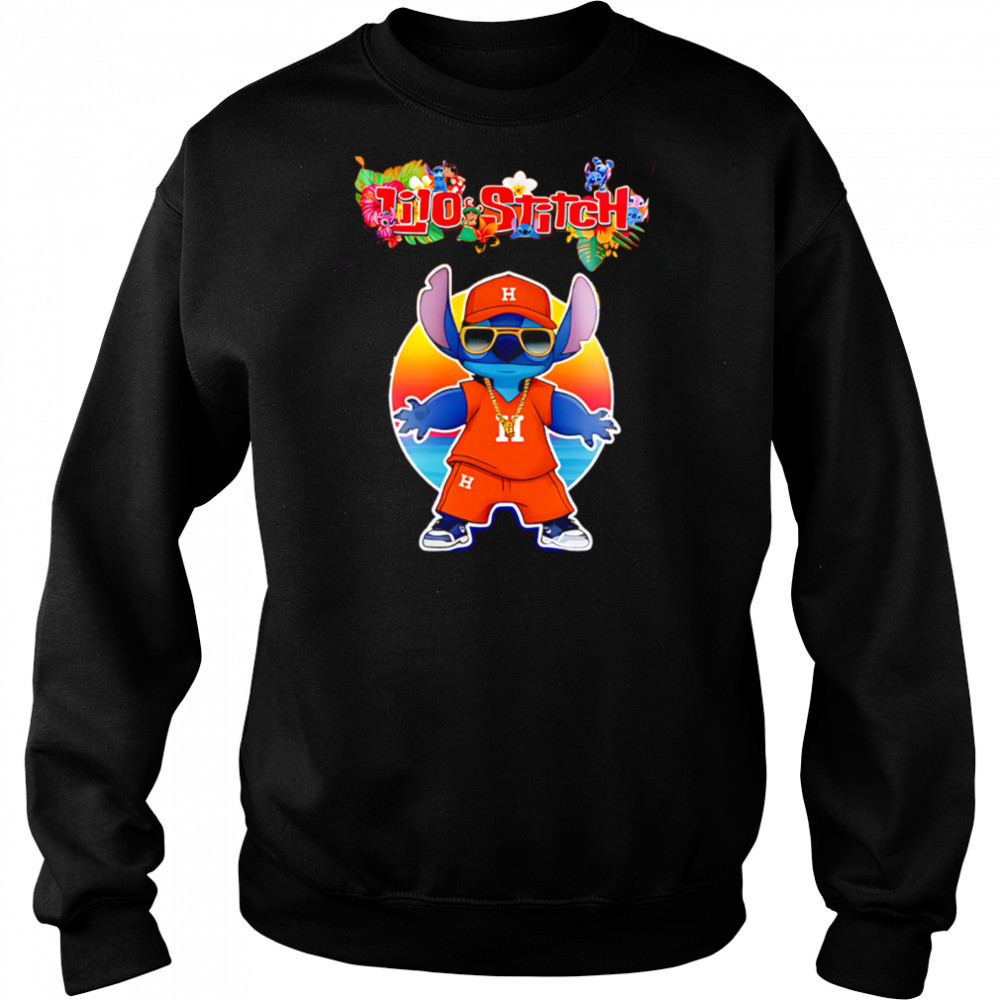 Houston Astros x Lilo and Stitch Baseball shirt Sweatshirt