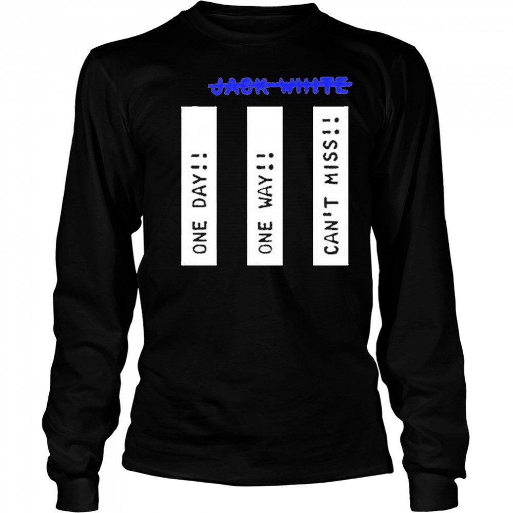 Jack White No Name T-Shirt Long Sleeved