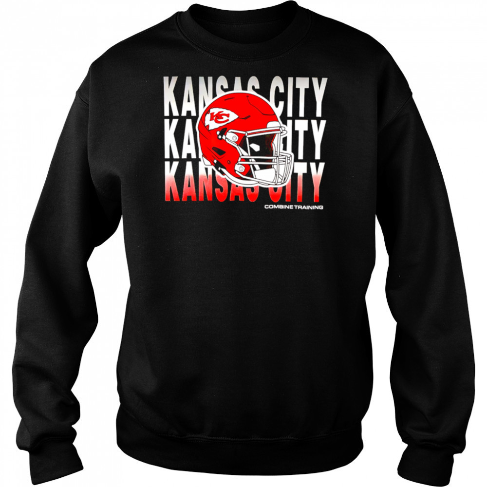 Kansas City Chiefs repeat helmet combine training 2025 shirt Sweatshirt