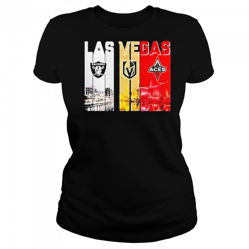 Las Vegas Skyline City Sports Team Logo Shirt Women's T-shirt