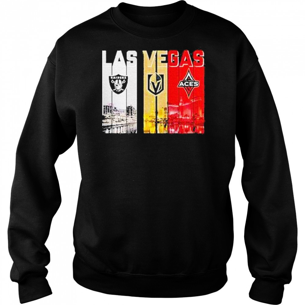 Las Vegas Skyline City Sports Team Logo Shirt Sweatshirt