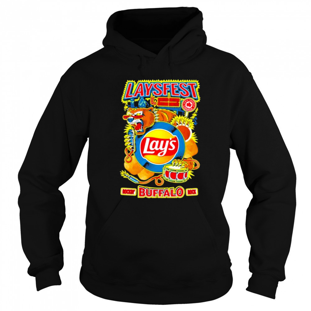 Lays Rockin Buffalo Rock T-Shirt Hoodie