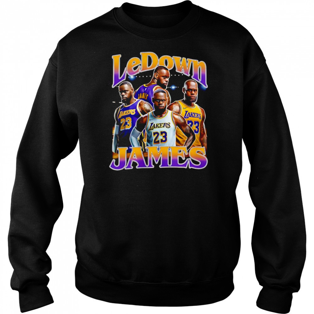 LeDown James funny shirt Sweatshirt
