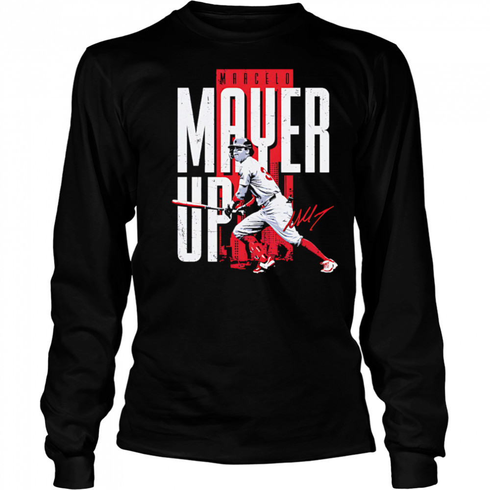 Marcelo Mayer Boston Mayer Up baseball shirt Long Sleeved