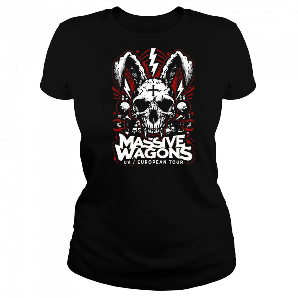 Massive Wagons 2025 Eu Uk Tour Shirt Women's T-shirt