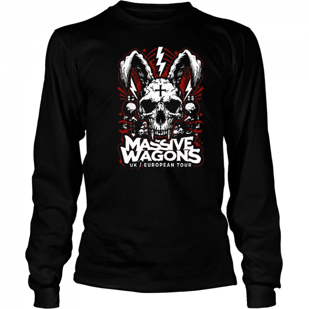 Massive Wagons 2025 Eu Uk Tour Shirt Long Sleeved