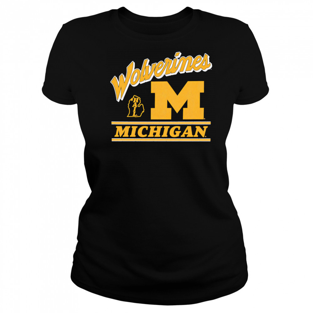 Michigan Wolverines Fly By Vintage shirt Women's T-shirt