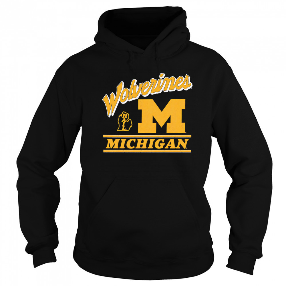 Michigan Wolverines Fly By Vintage shirt Hoodie