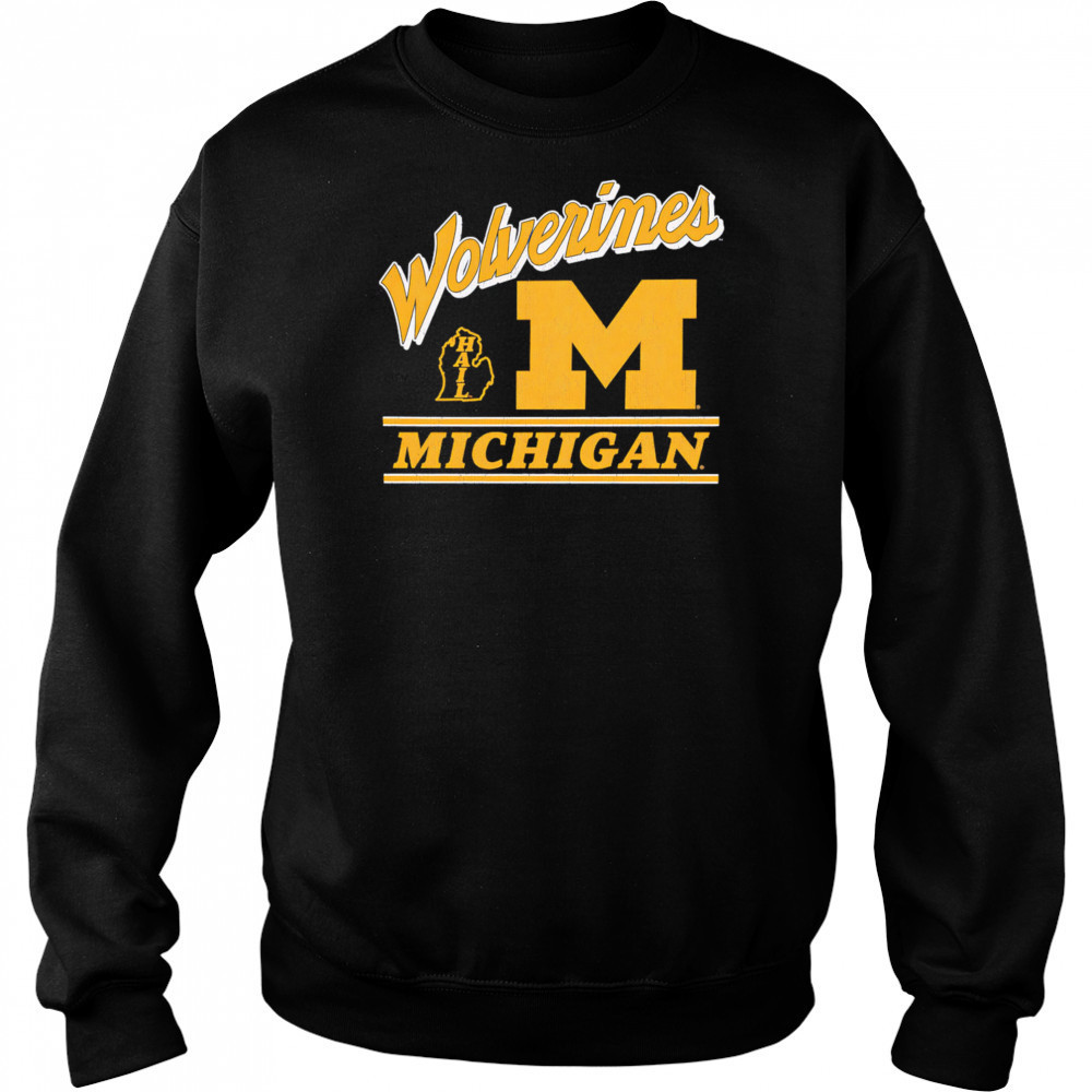 Michigan Wolverines Fly By Vintage shirt Sweatshirt