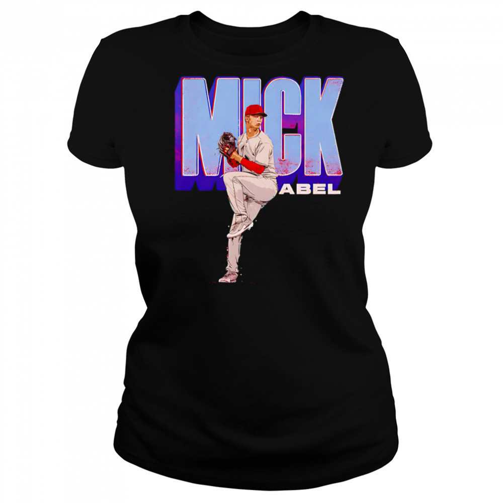 Mick Abel Philadelphia Bold baseball shirt Women's T-shirt