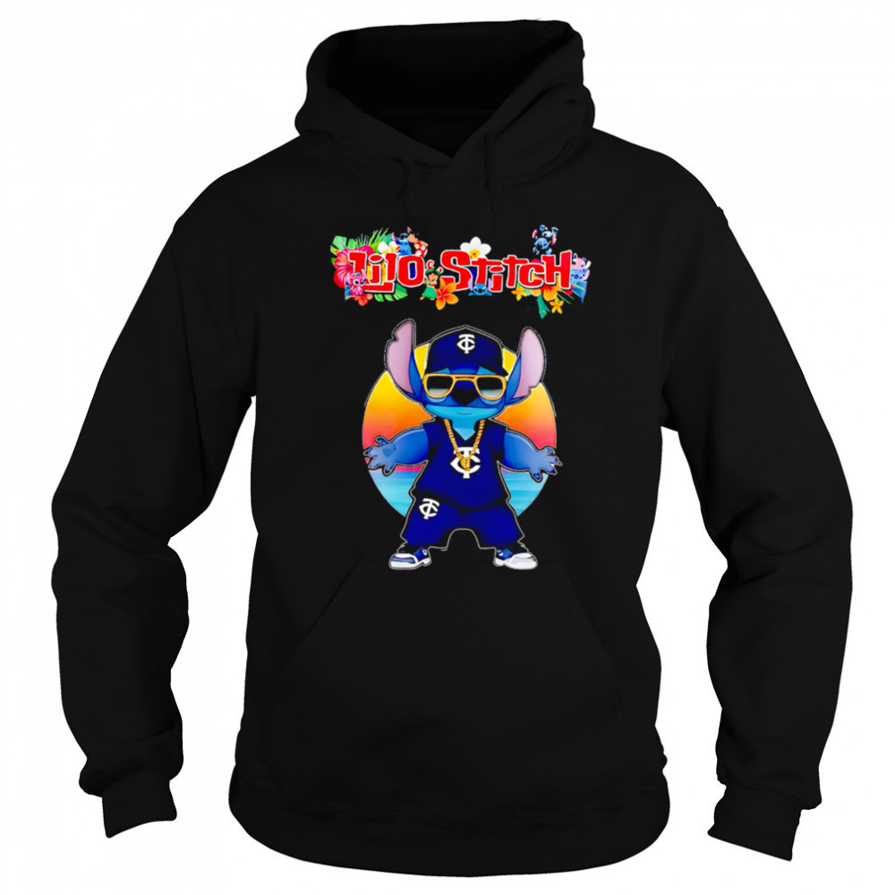 Minnesota Twins x Lilo and Stitch Baseball shirt Hoodie