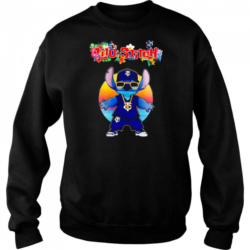 Minnesota Twins x Lilo and Stitch Baseball shirt Sweatshirt