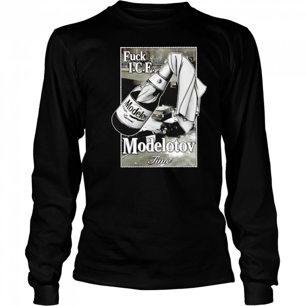 Modelotov Time Fuck Ice shirt Long Sleeved