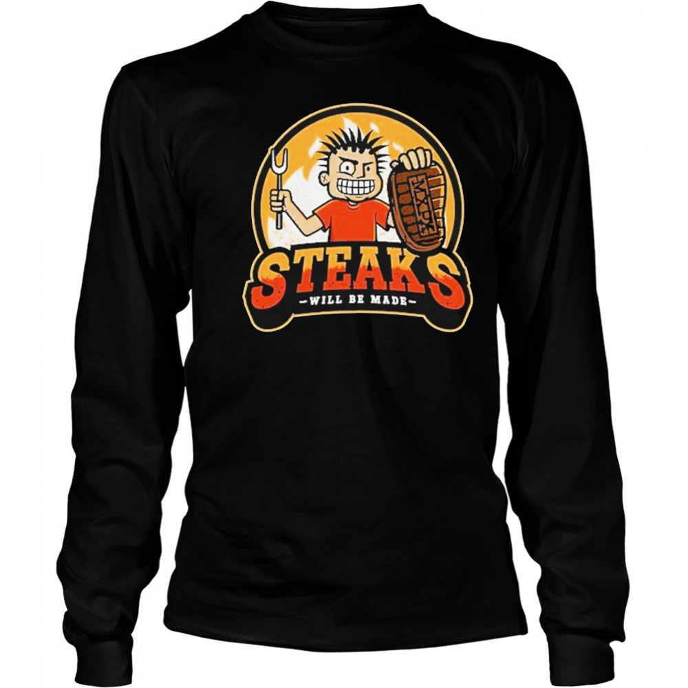Mxpx Steaks Will Be Made T-Shirt Long Sleeved