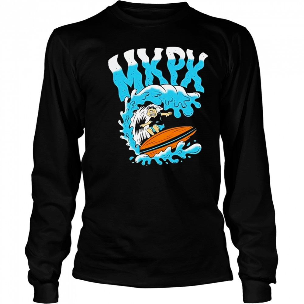 Mxpx Surfs Up Px T-Shirt Long Sleeved