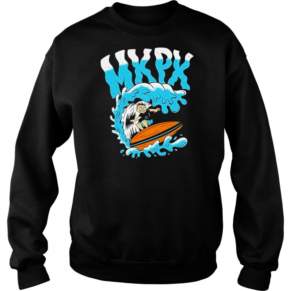 Mxpx Surfs Up Px T-Shirt Sweatshirt